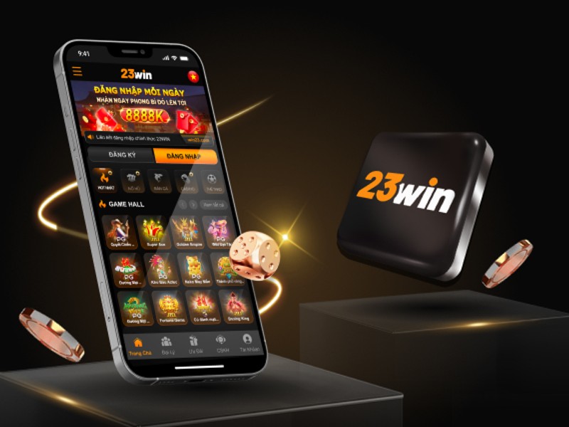 Giao diện ứng dụng 23win trên điện thoại