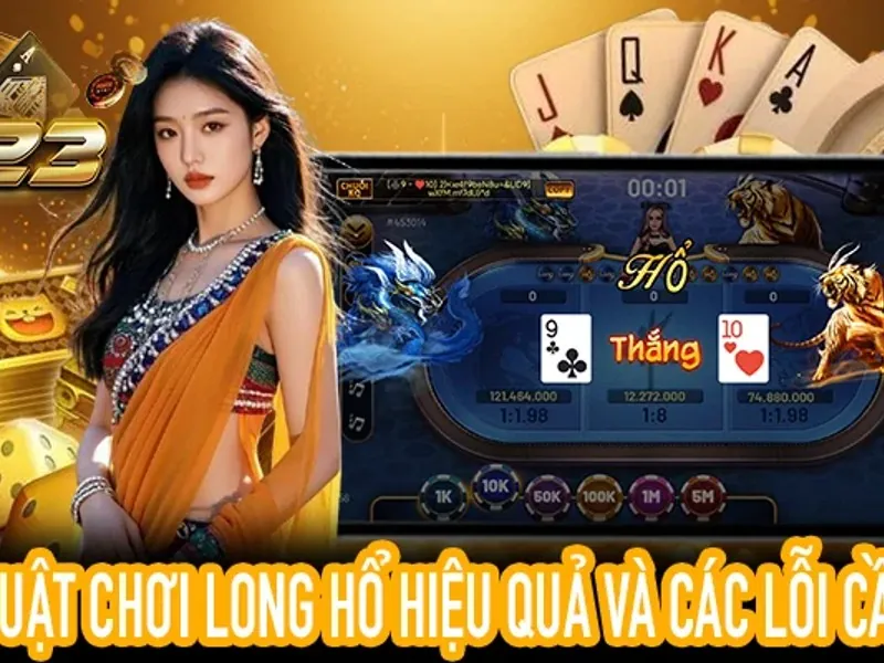 Hướng dẫn chi tiết cách chơi Rồng Hổ tại 23win