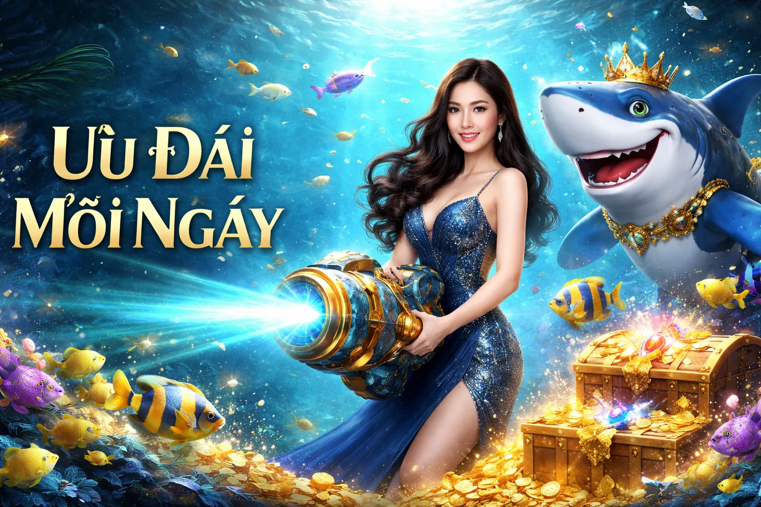 Hình ảnh game bắn cá sống động tại 23win