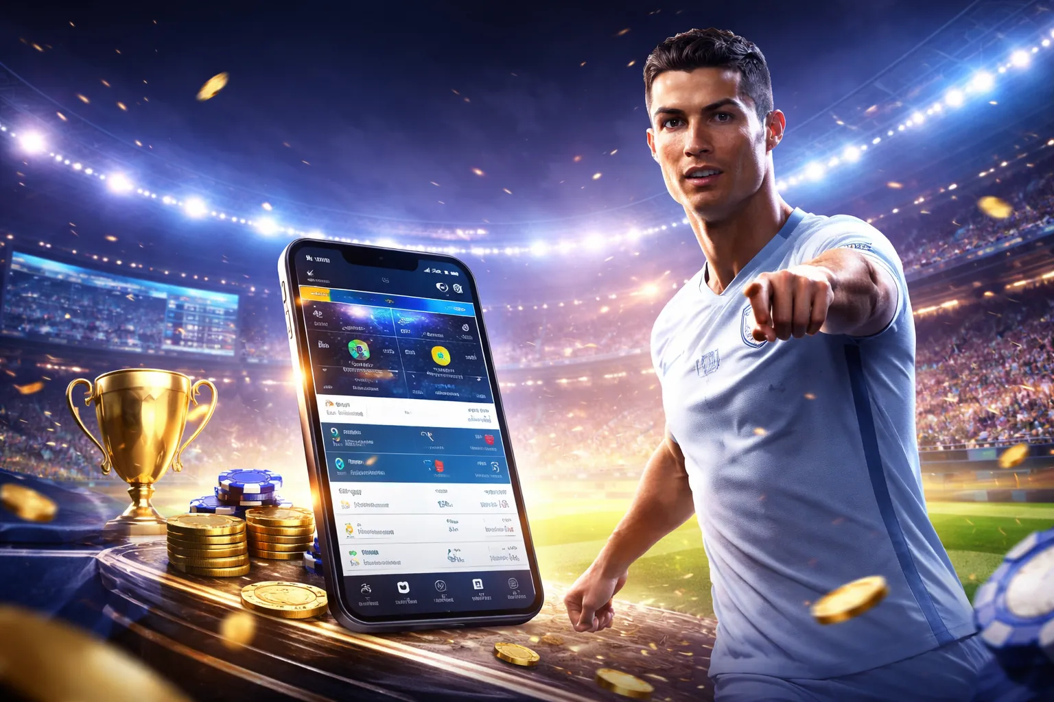 Giao diện ứng dụng 23win trên điện thoại