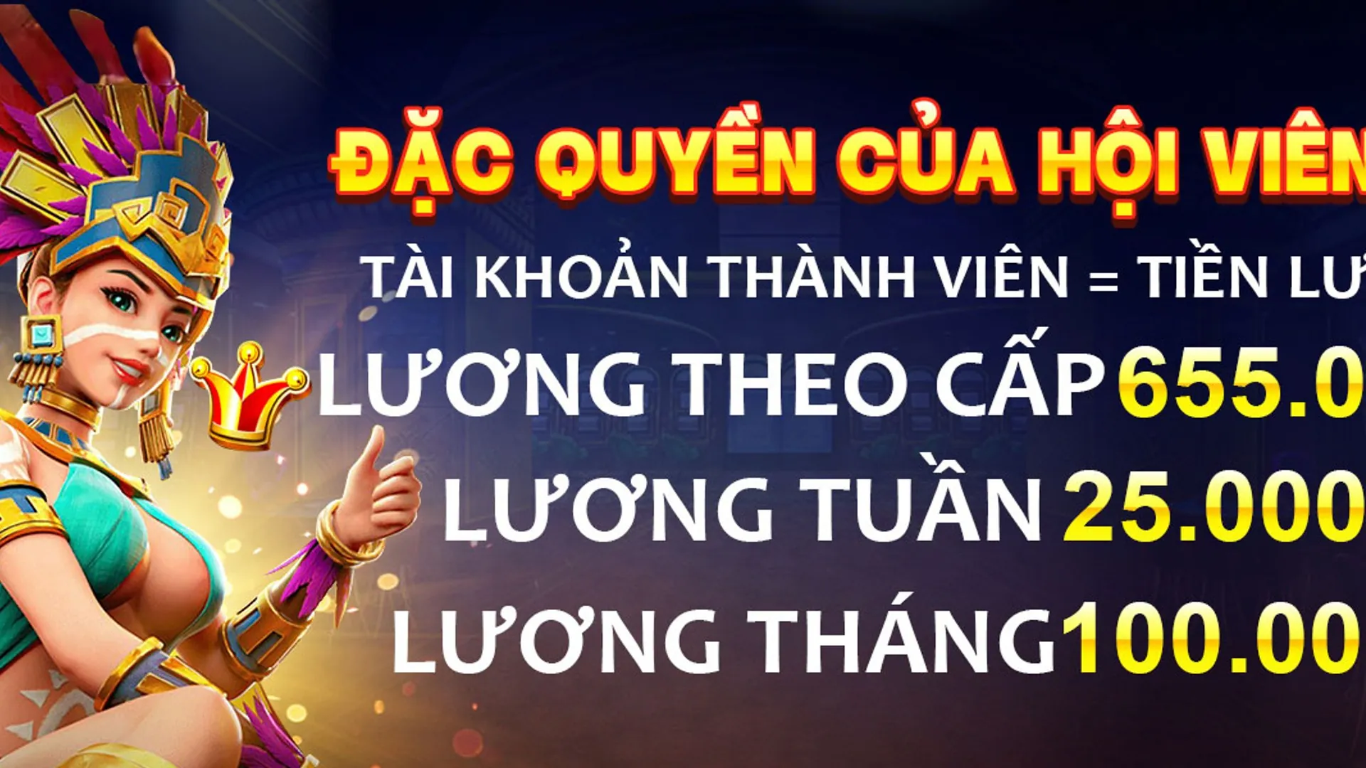 Hình ảnh chào mừng thành viên VIP 23win với các đặc quyền và sự kiện độc đáo