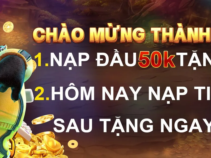 Hình ảnh khuyến mãi tiền thưởng chào mừng